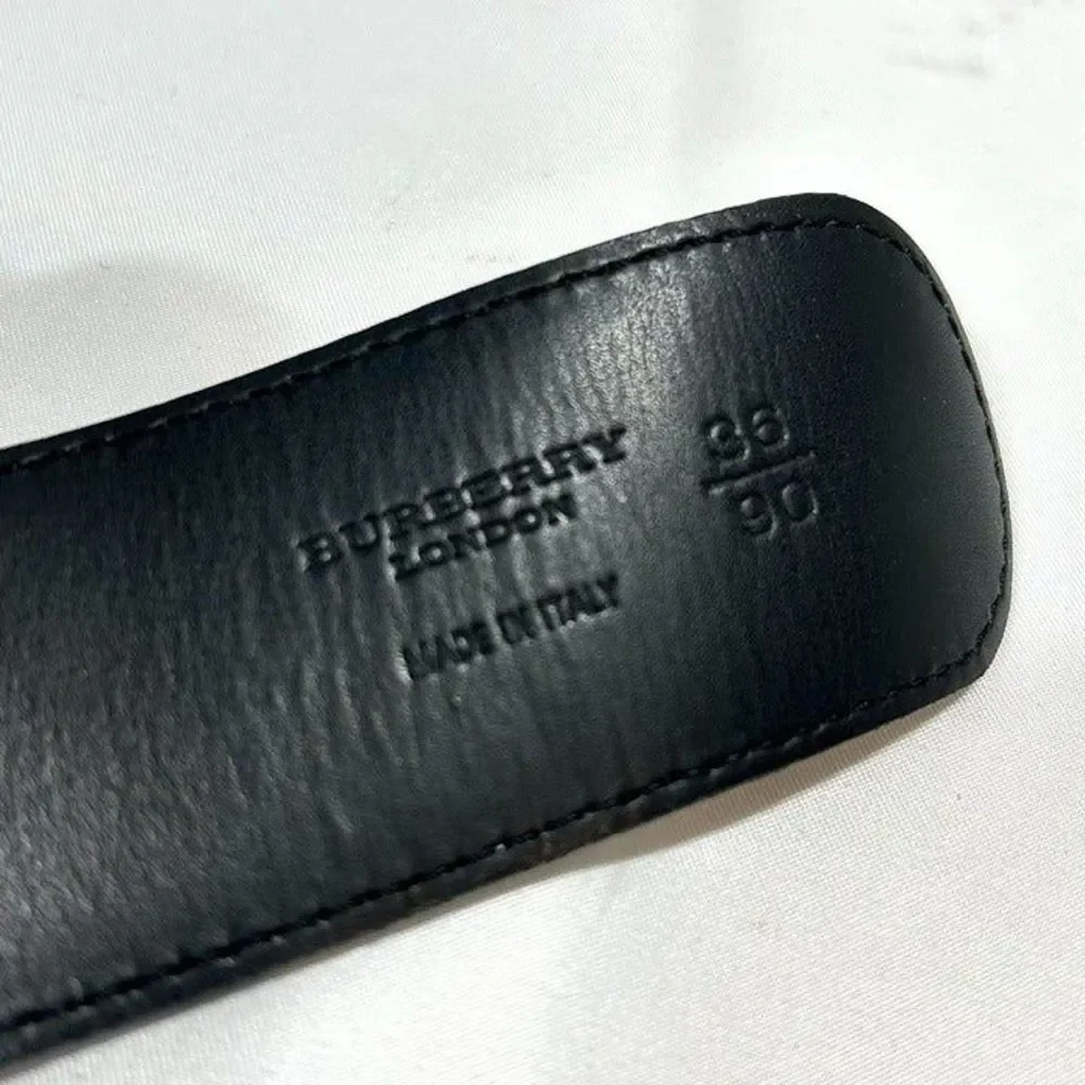 Burberry London Nova Check Belt - Picture 6 of 7